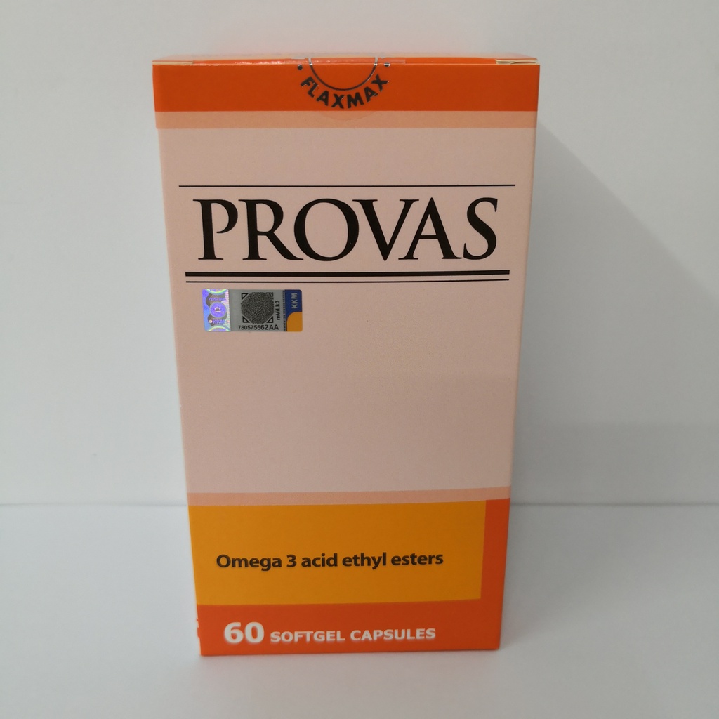 Provas Omega 3 Acid Ethyl Esters Fish Oil (60 capsules) | Shopee Malaysia