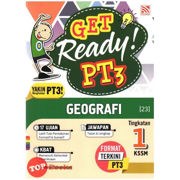 Topbooks Pelangi Get Ready Pt3 Geografi Tingkatan 1 Kssm Shopee Malaysia