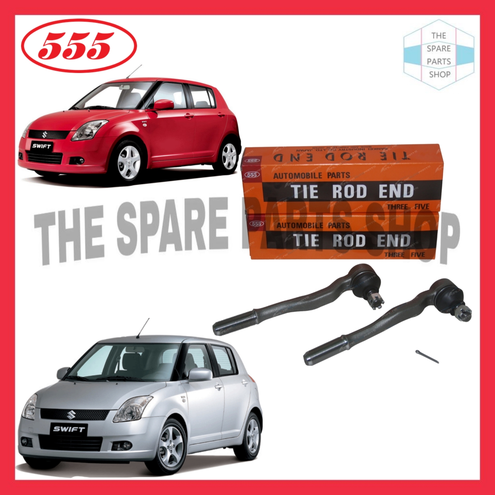 Suzuki Swift 1 5 Zc21s Rs413 Tie Rod End Se 7561 Shopee Malaysia