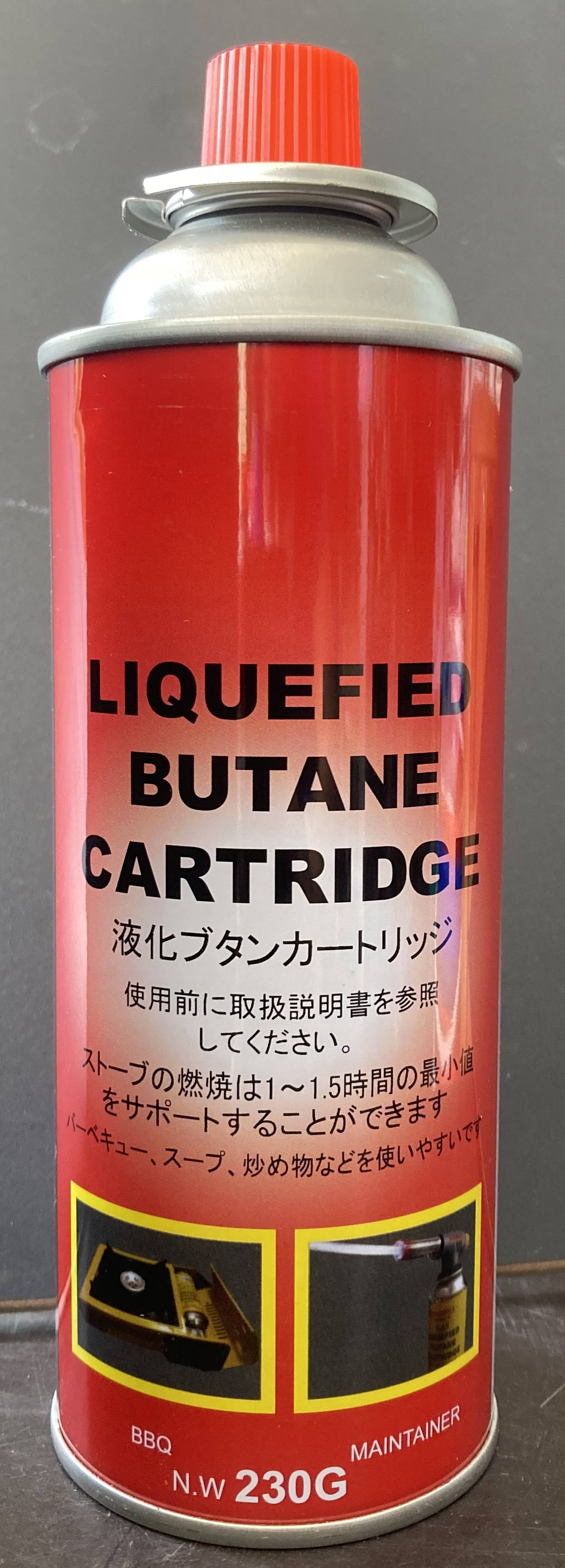 Liquefied Butane Cartridge Gas cartridge Portable Camping Gas Safety