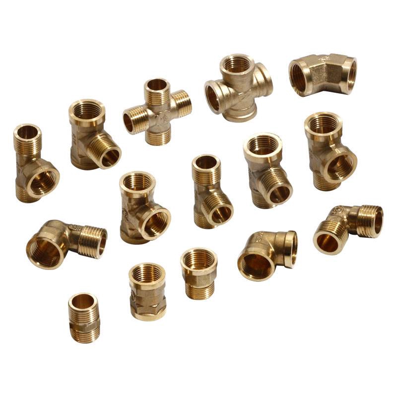 Copper Material Water Pipe Fitting 15 Types Straight