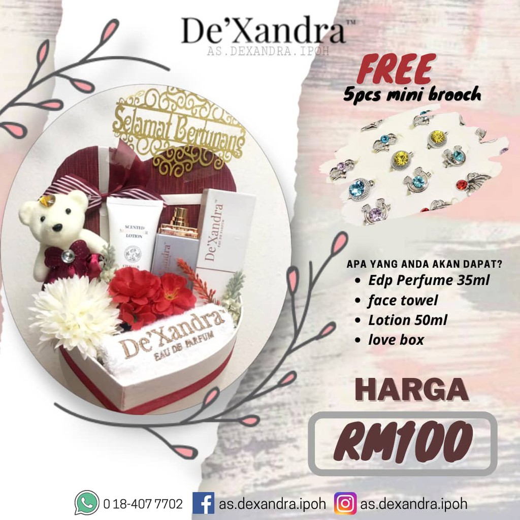 🔥FREE GIFT🔥 SET HANTARAN MURAH / PERFUME SET GIFT / SUPRISE BIRTHDAY