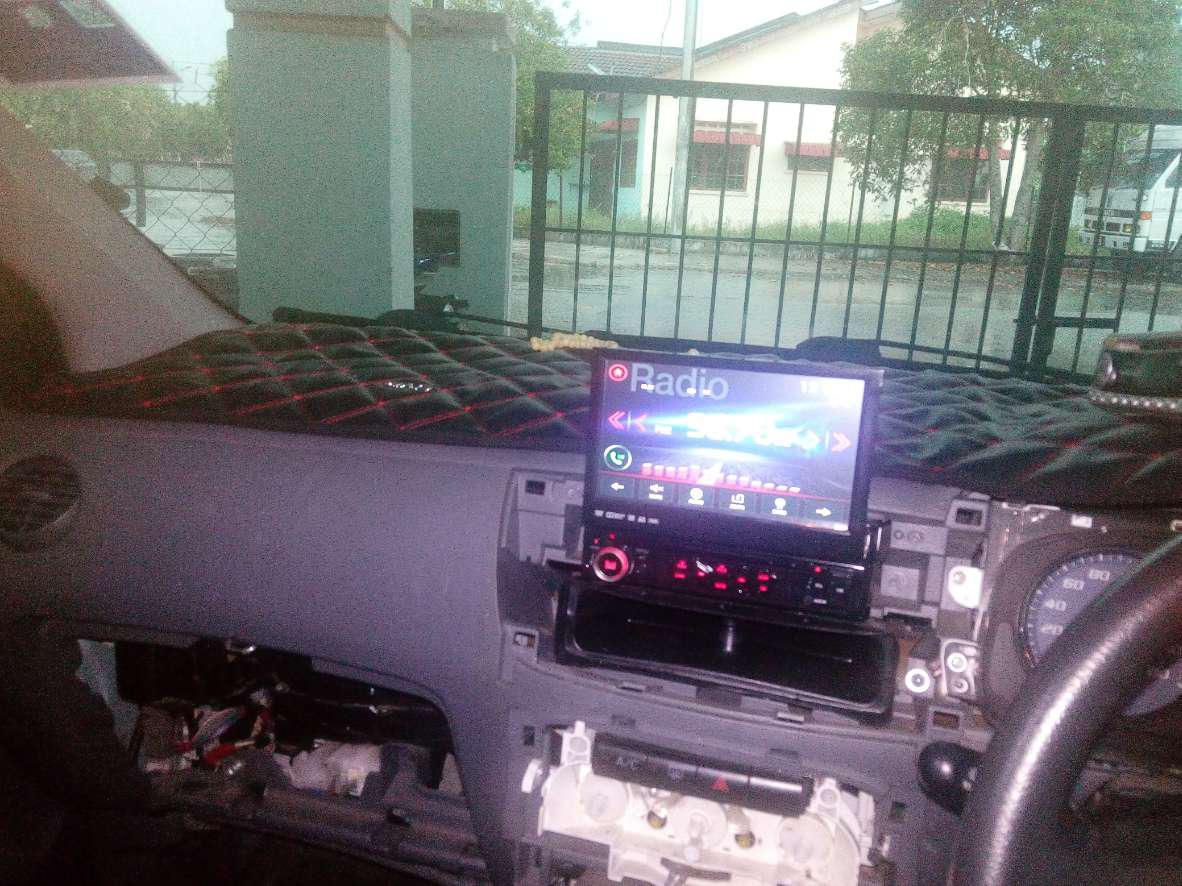 Leon Perodua VIVA 7" FHD 1 Din In Dash DVD CD MP3 USB AUX 