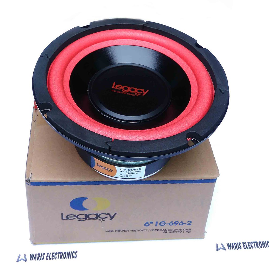 Lg 696 2 Double Coil 6 Inch Legacy Subwoofer Speaker Shopee Malaysia