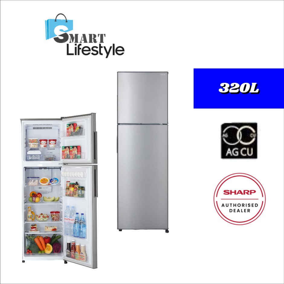 sharp fridge 320l