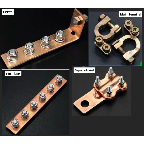 copper car battery terminals