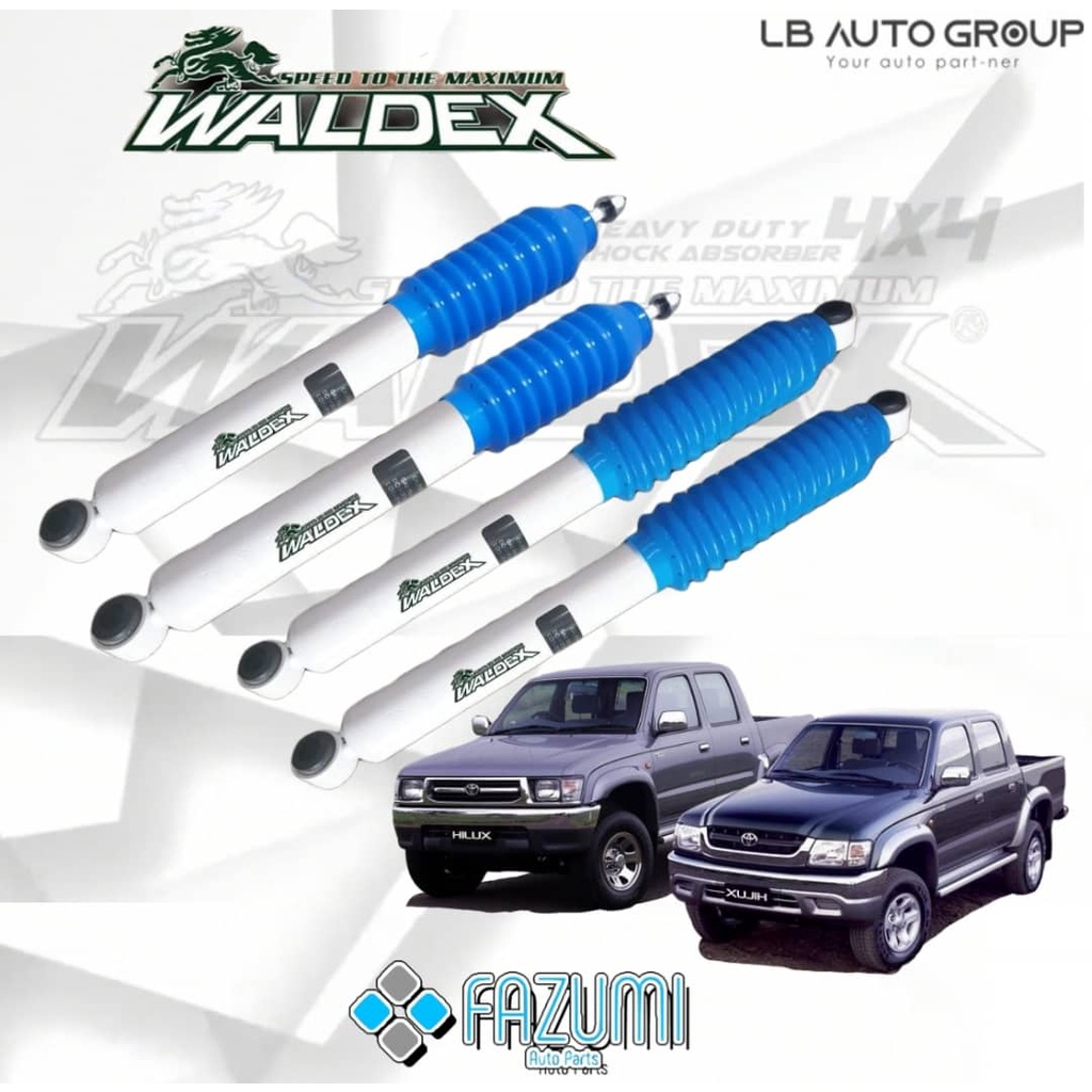 Toyota Hilux SR LN166/KDN165/KDN190 4X4 Waldex Heavy-duty Gas Absorber ...