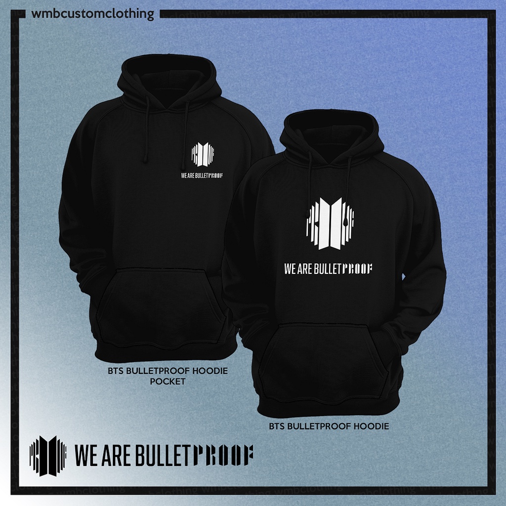 B̷T̷S̷ PROOF (We Are Bulletproof & Yet to Come) Hoodie/Hoodies by WMB Clothing