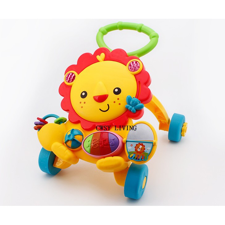Baby Walker Musical Lion With Light And Sound Shopee Malaysia