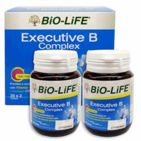 Biolife Executive B Complex 30 S Expiry 07 2019 Shopee Malaysia