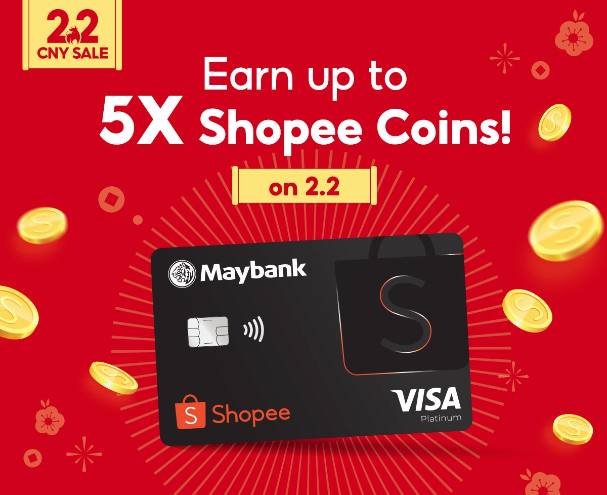 Maybank Shopee Credit Card | Earn Shopee Coins. Anytime ...