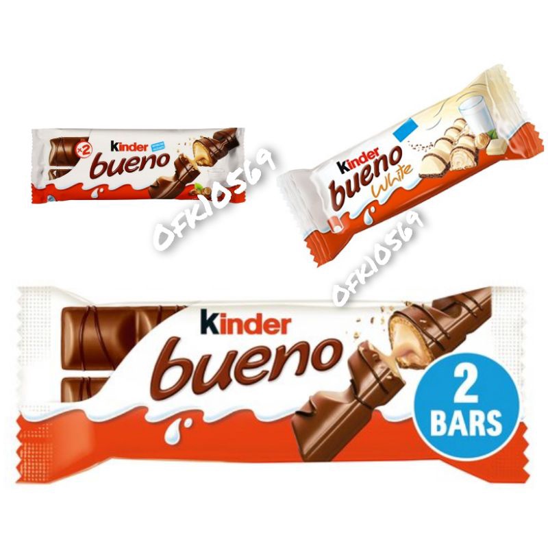 Kinder Bueno Chocolate Bar T2 43gm Shopee Malaysia