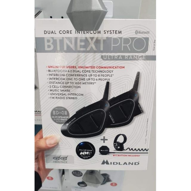 Midland Bt Next Pro Twin Pack Shopee Malaysia