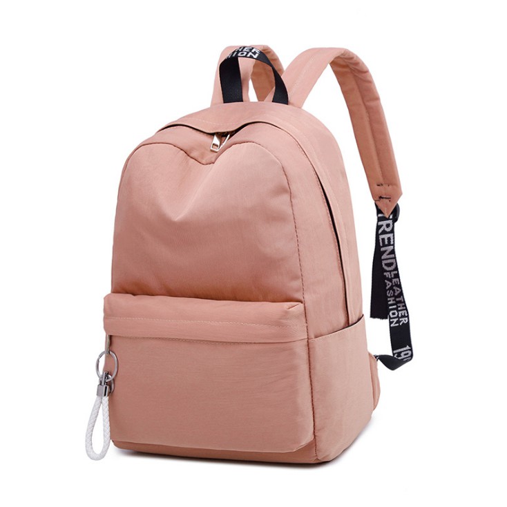 baby pink rucksack