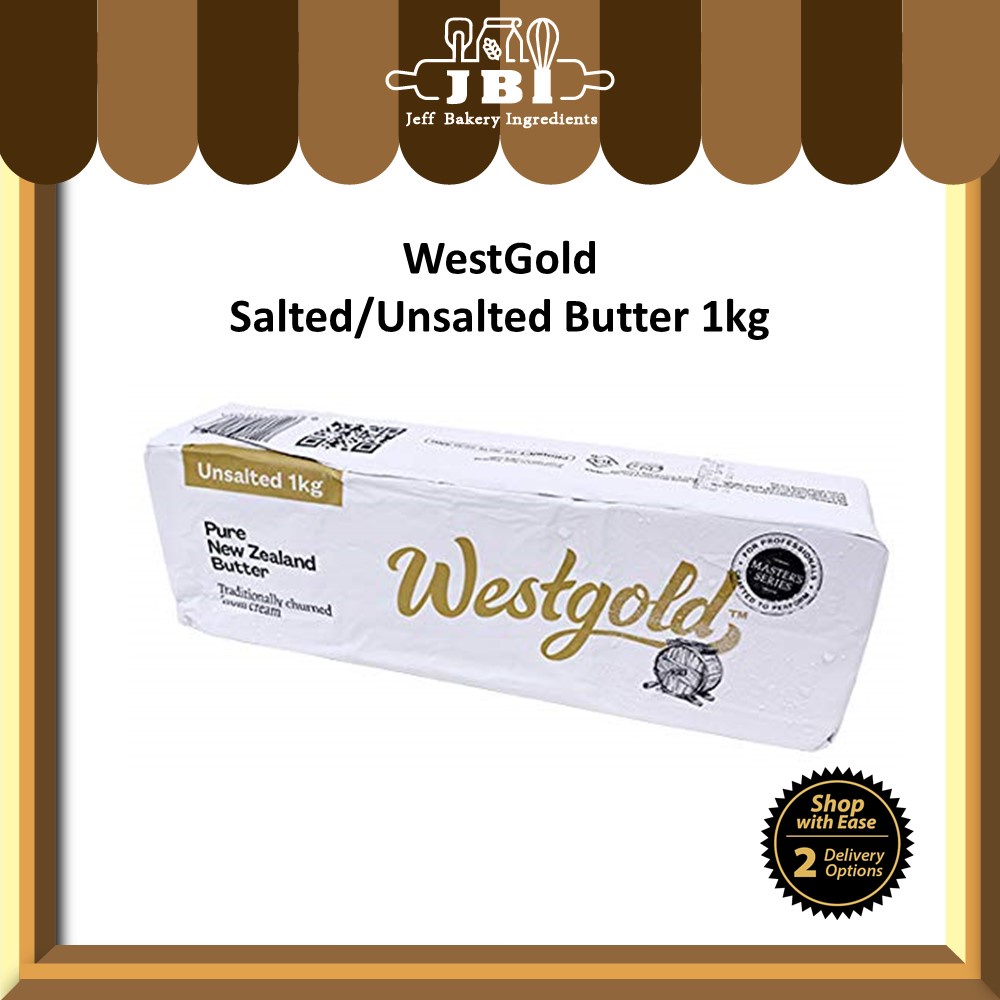 [KLANG VALLEY ONLY] Westgold Salted / Unsalted Butter 1kg West Gold