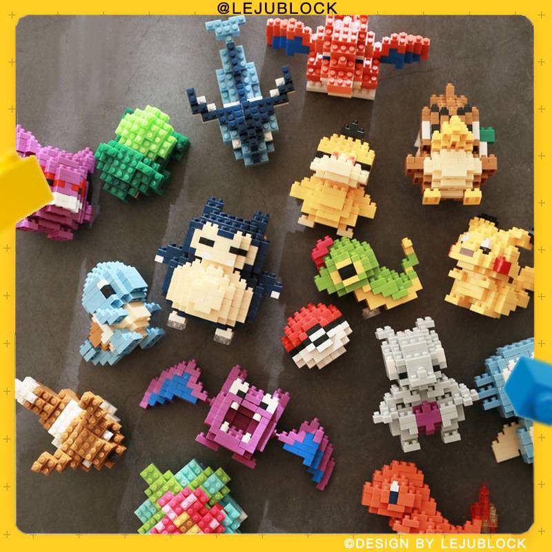 Lejublock Lno Pokemon Diamond Building Block Psyduck Nanoblocks Compatible With Lego Building Blocks Children S Day Gift Charizard Bulbasaur Jigsaw Arcanine Pikachu Figure Preschool Toy宠物小精灵积木 Shopee Malaysia