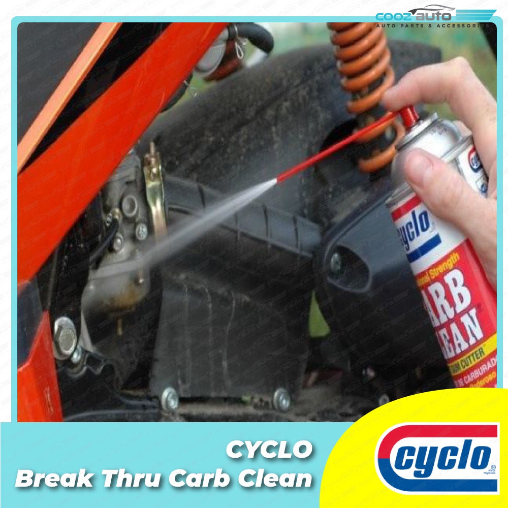 [ CLEARANCE ] Cyclo Break Thru Carb Clean Aerosol Spray Carburetor
