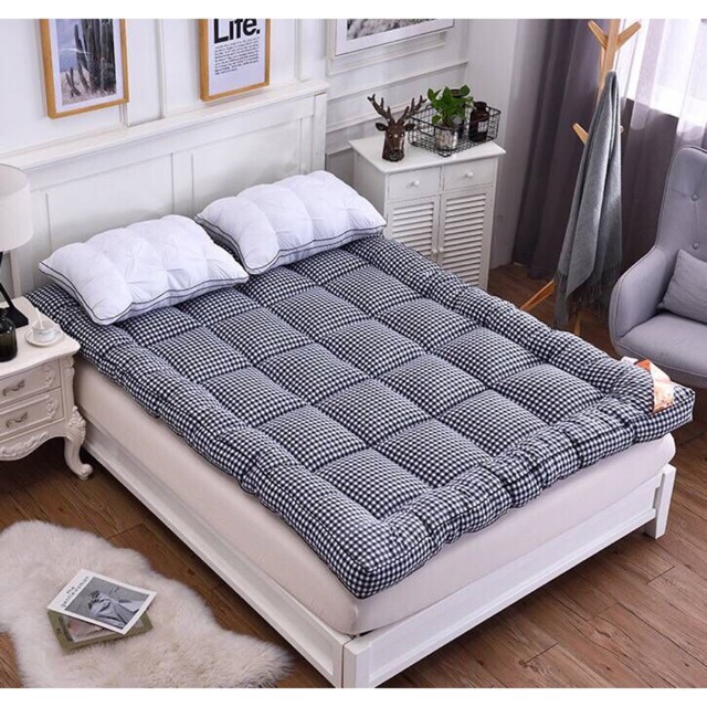 Thicken 11cm Tatami Mattress Bed Mattress Toppers Queen King Super