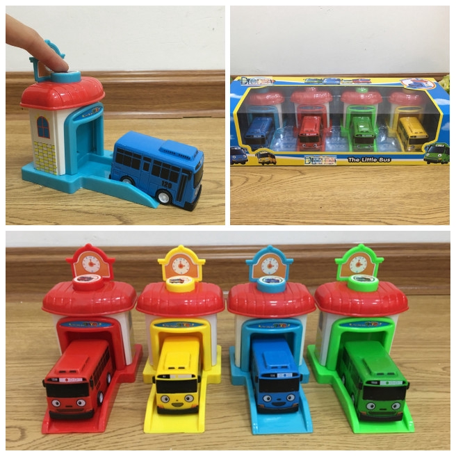 Toys Ready Stock Educational Toys Tayo  Garasi 4 Pcs In 1 