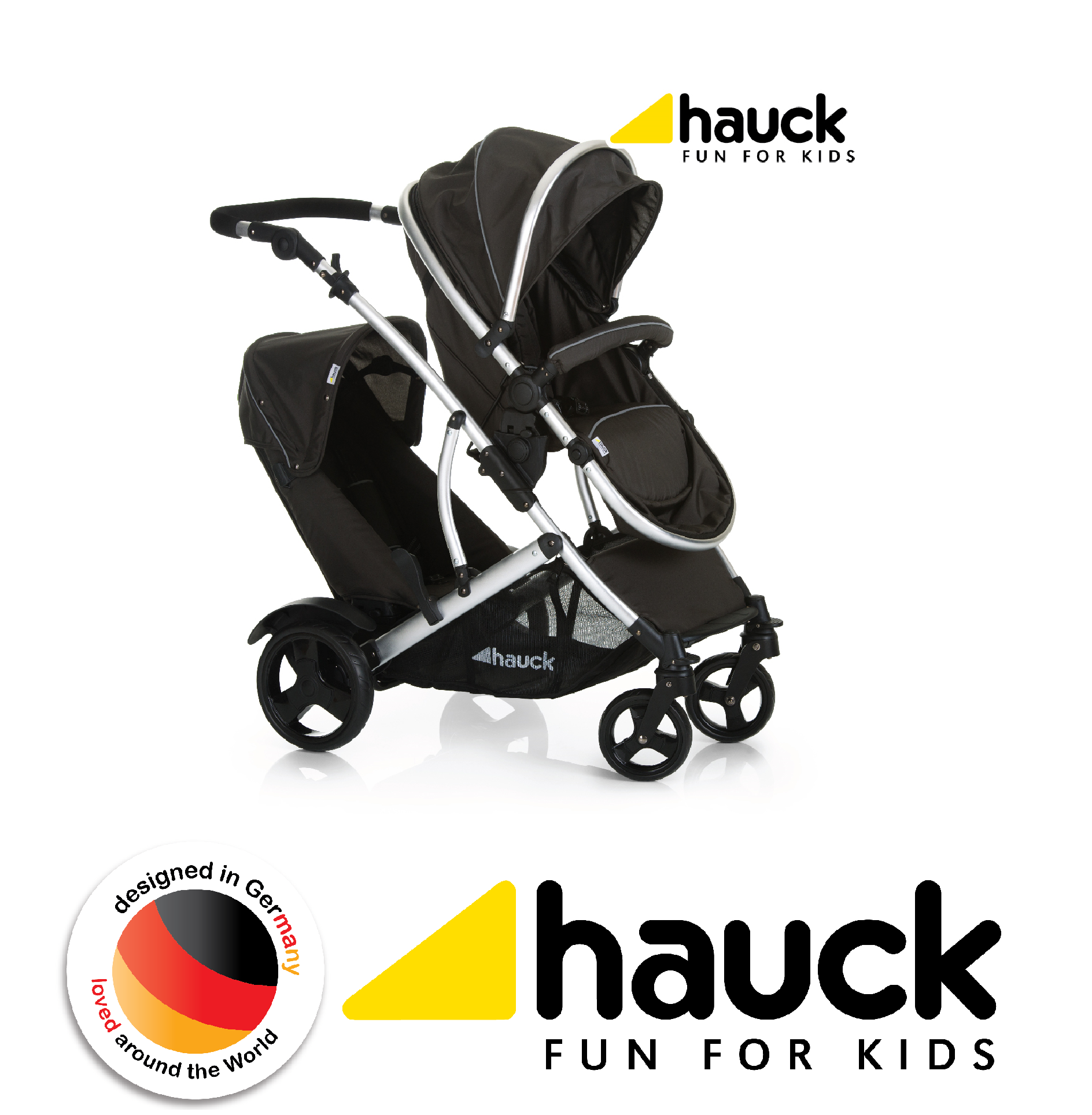 hauck duett 2 tandem pushchair