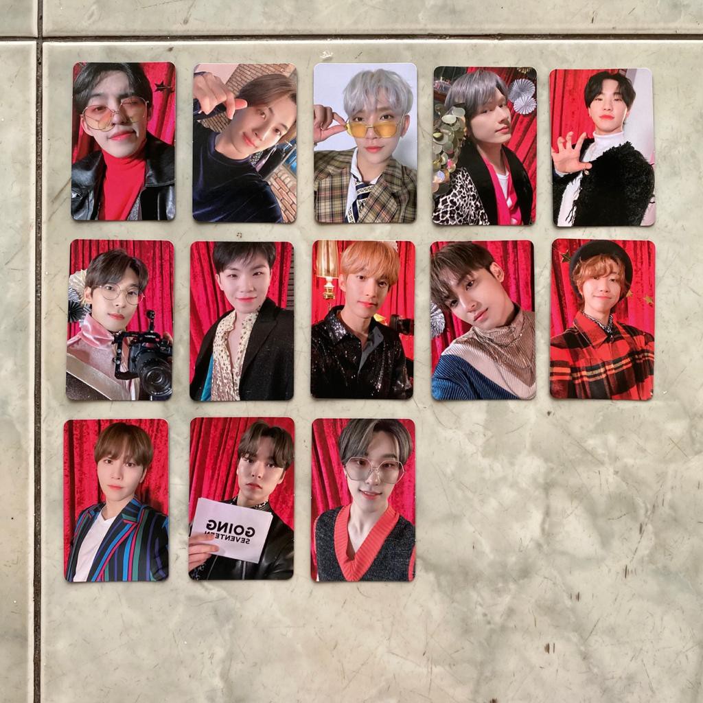 Buy Official Photocard Going Seventeen Magazine Black Version Seetracker Malaysia