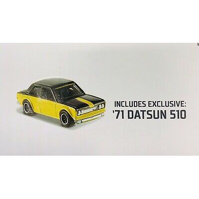 hot wheels display case datsun 510