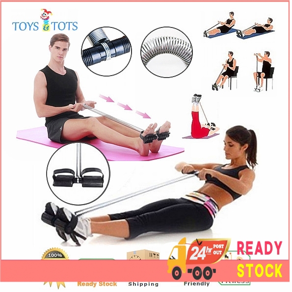 Tummy Trimmer Exercise Waist Body Shape Elastic Workout Fitness Equipment Gym Shopee Malaysia