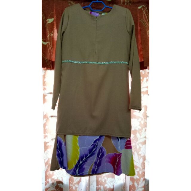 Baju Kurung Moden Anzalna Shopee Malaysia