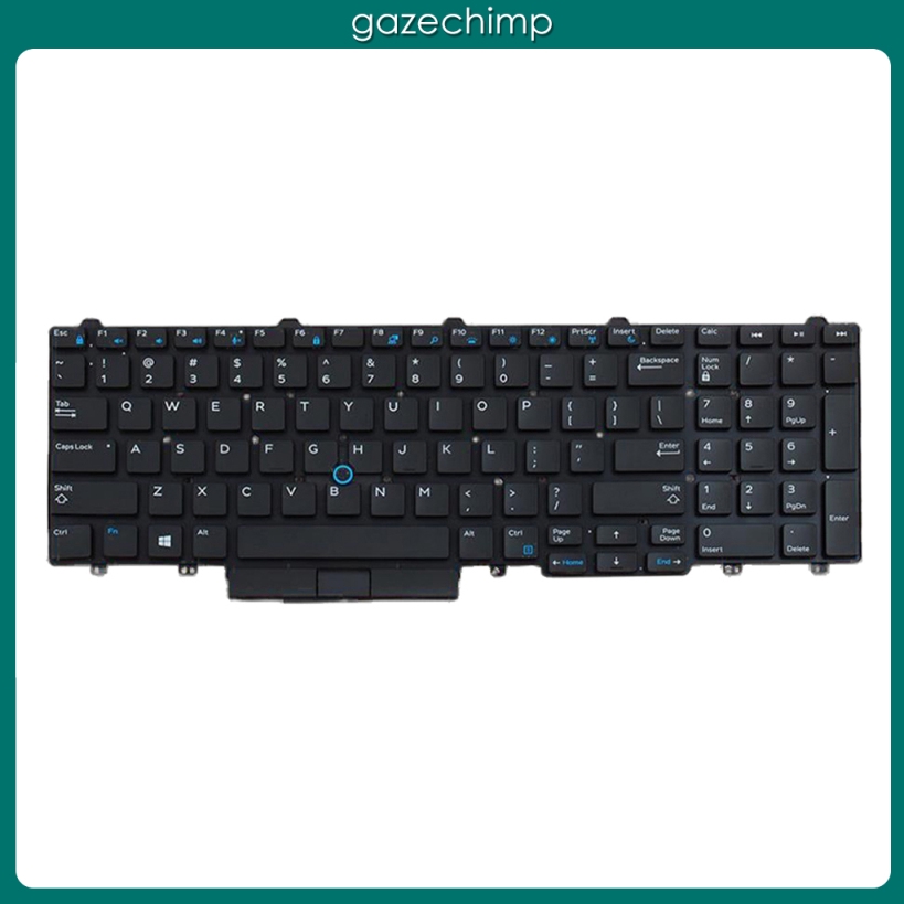 New Laptop Notebook Replacement Keyboard Backlight For Dell Precision M3510 M35 M7510 Dell Latitude E5550 E5570 Black Us Layout Shopee Malaysia