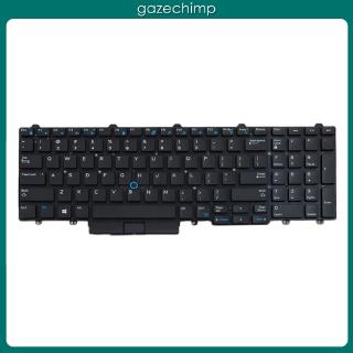 New Laptop Notebook Replacement Keyboard Backlight For Dell Precision M3510 M35 M7510 Dell Latitude E5550 E5570 Black Us Layout Shopee Malaysia