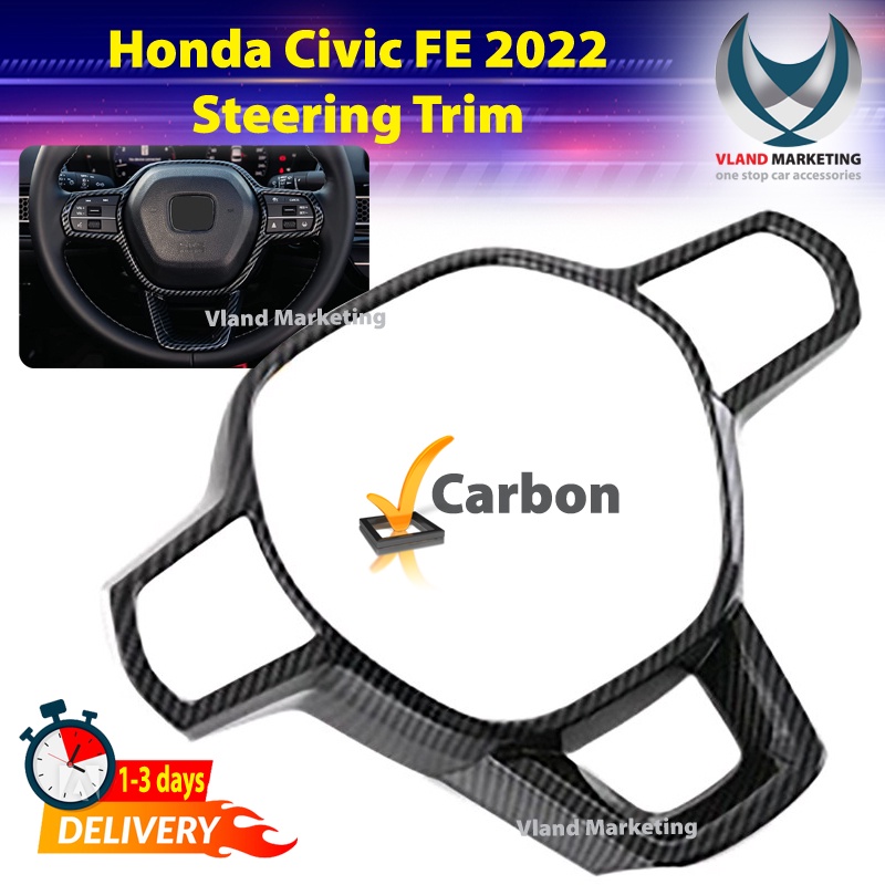 Honda Civic FE 2022 11th gen 2022 Steering Wheel Panel Frame Cover Trim