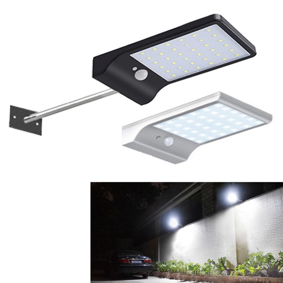 36 LED Solar Power Motion Sensor Garden Security Lamp Outdoor Waterproof Light Y 