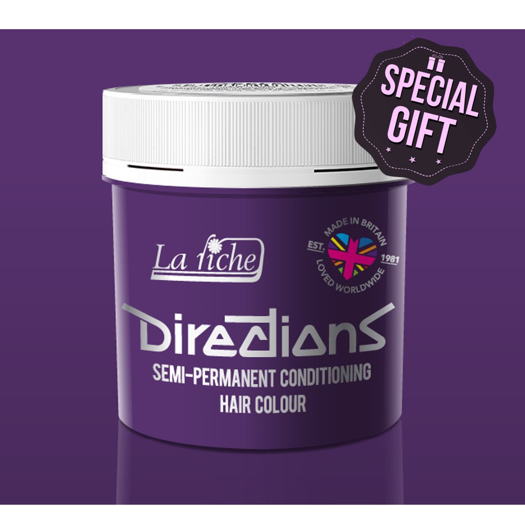 La Riche Directions Violet Hair Dye Vegan Semi Permanent Hair Colour