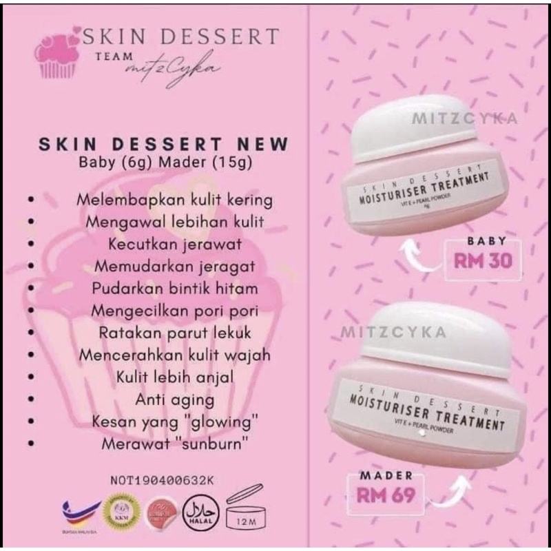 Skin dessert fake