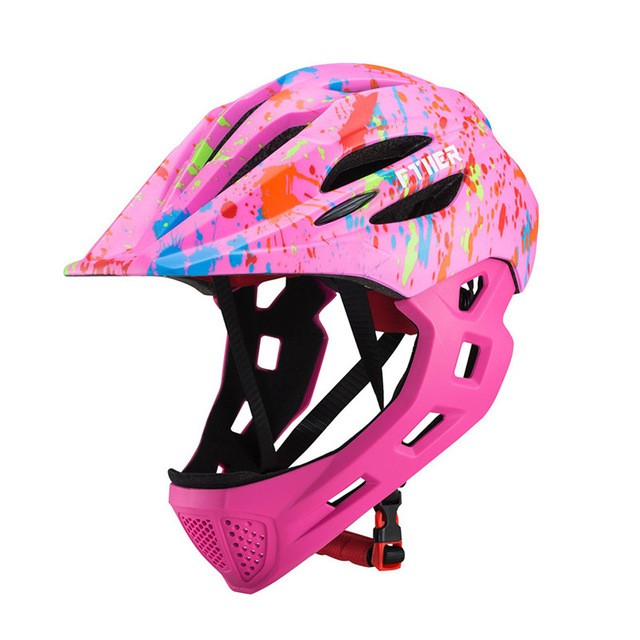 pink bmx helmet