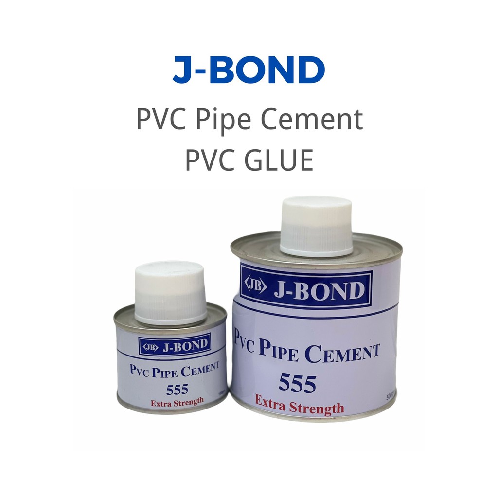 JBOND PVC Pipe Cement 555 PVC Glue 500gm 100gm PVC管水泥555 PVC胶 500gm