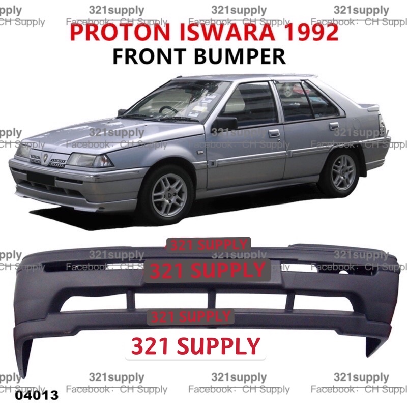 PROTON ISWARA 92 03 FRONT BUMPER + SPAN PP READY STOK DEPAN COVER BODY