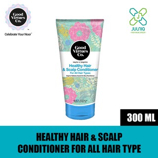 Good Virtues Co. [GVC] Healthy Hair & Scalp Conditioner For All Hair Types 300ml