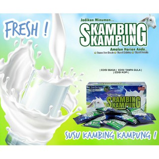 Susu Kambing Kampung Pure Goat Milk Powder Susu Tanpa Gula No Sugar Powder Goat Milk Susu Kambing Sachet Shopee Malaysia