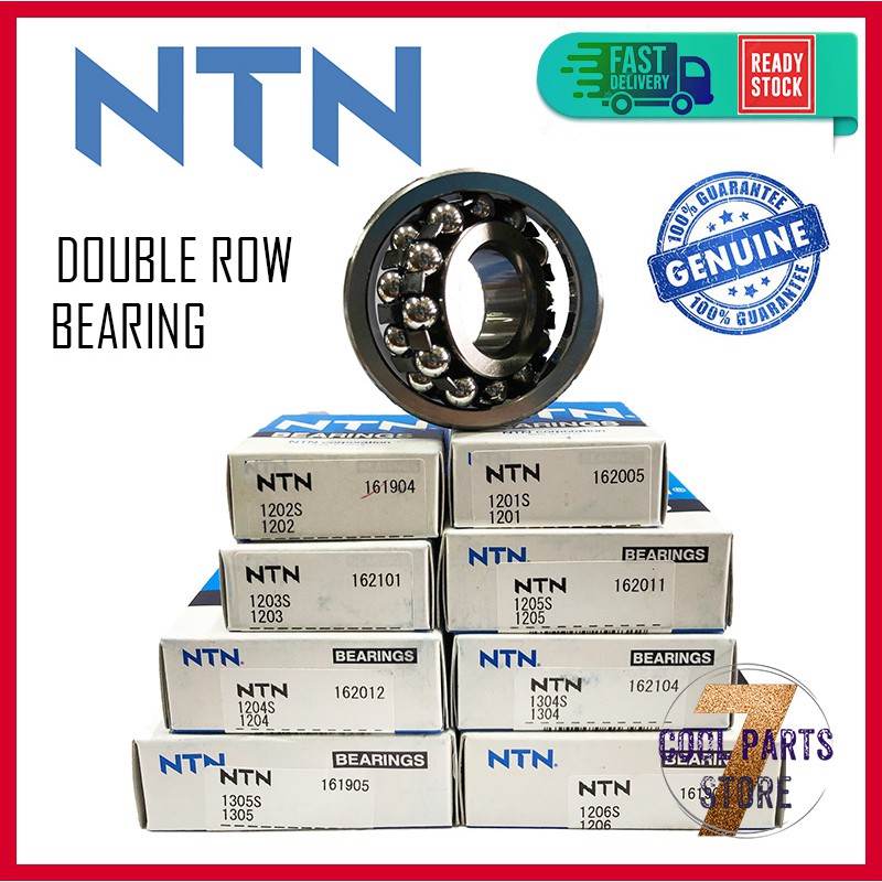 Steel Cage 12 mm Bore ID 10 mm Width 32 mm OD NTN Bearing 6201LU Single Row Deep Groove Radial Ball Bearing Contact Normal Clearance Single Seal 