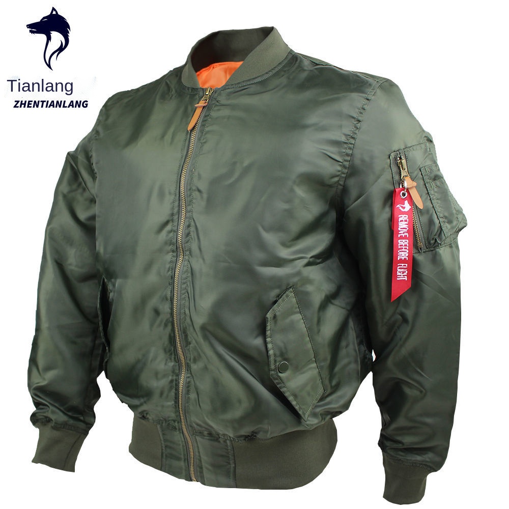 Jaket Sut Penerbangan Baharu 2020 Ma-1 Seragam Besbol Lelaki S Dan Wanita Nipis Saiz Besar Longgar Segar Bernafas/2020 New Flight Suit Jaket Lelaki Dan Wanita Baseball Uniform Fresh Breathable Loose L