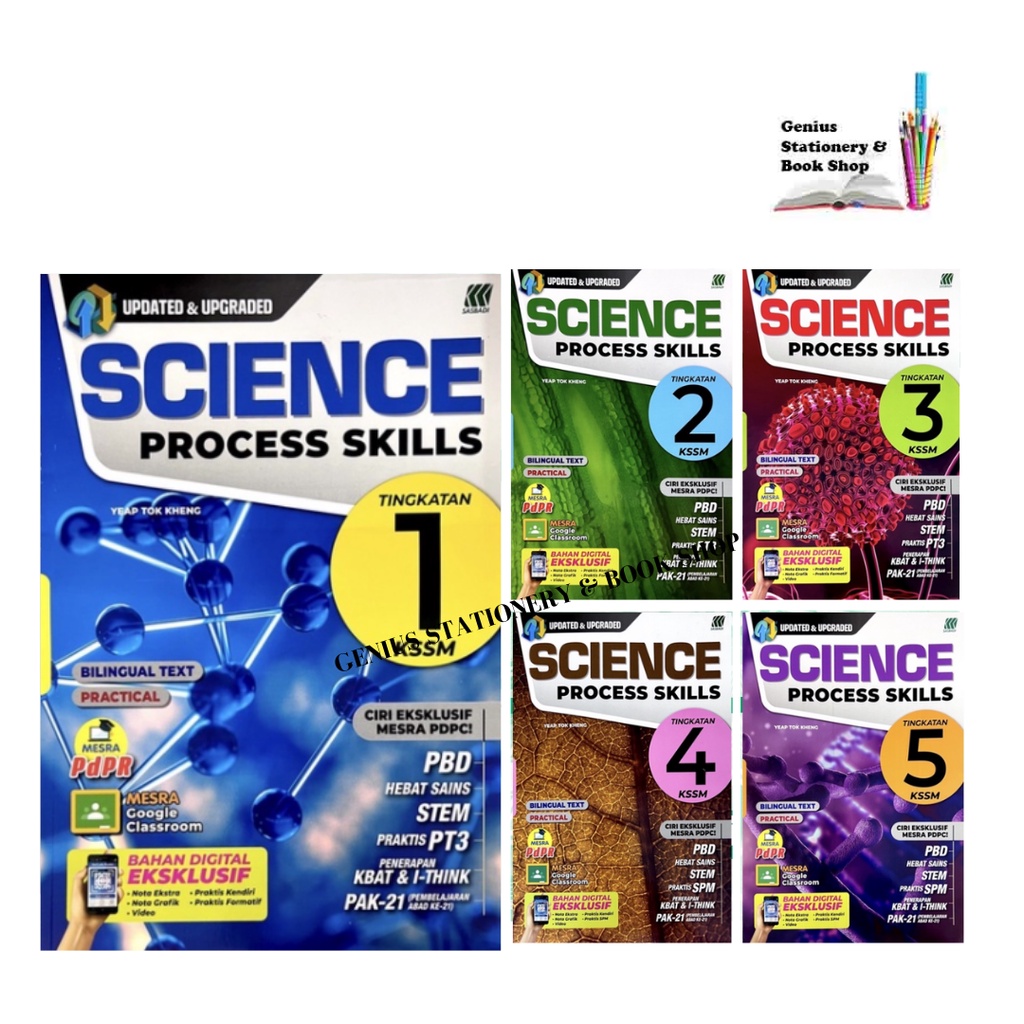Science Process Skills/Amali Sains Tingkatan 1  5 KSSM (Bilingual