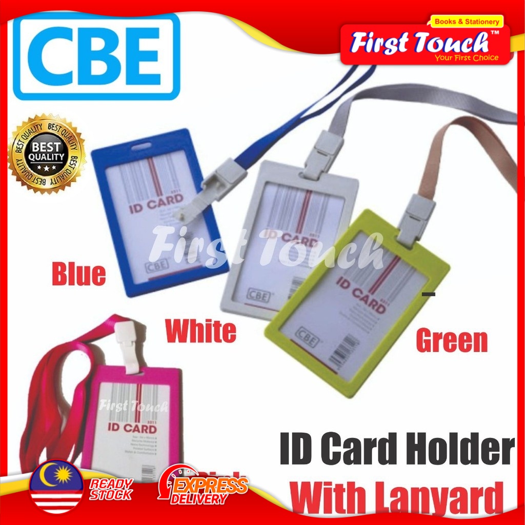 CBE ID Card Holder With Lanyard 3311 | Shopee Malaysia