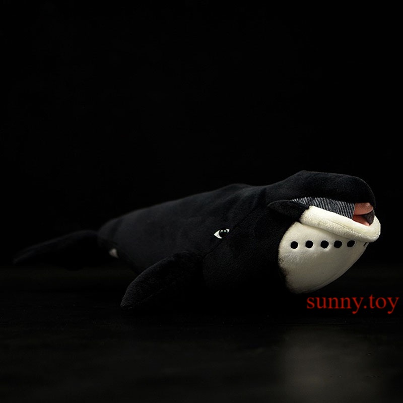 43cm Long Real Life Bowhead Whale Stuffed Animals Toys Extra Soft ...