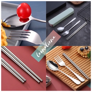 Sudu chopstick set Dewasa / spoon set/sudu & fork set/ sudu travel ...