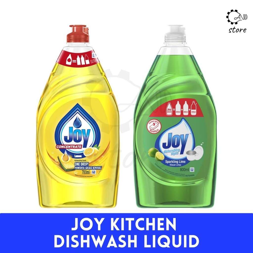 JOY Refreshing Lemon Lime Dishwashing Liquid 780mL 800mL