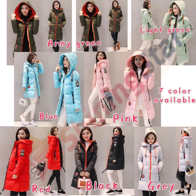 shopee winter coat