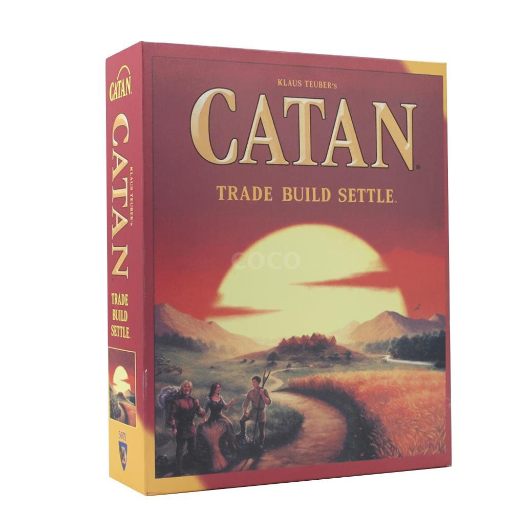 Catan Trade Build Settle Dice Game Classic Board Games Family Fun ...