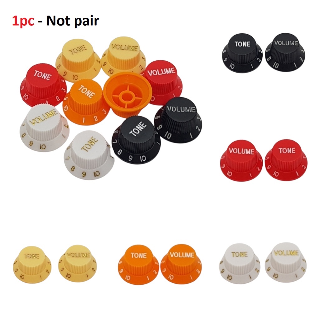 Knob Gitar Strat Volume &Tone / Guitar Knob Stratocaster Volume & Tone