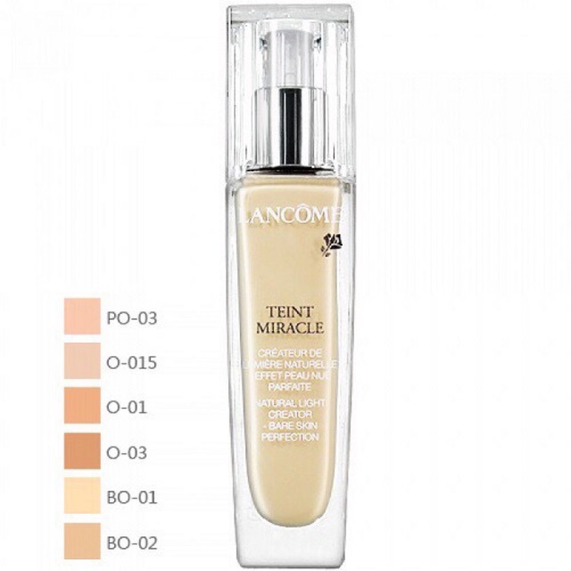 lancome teint miracle liquid foundation